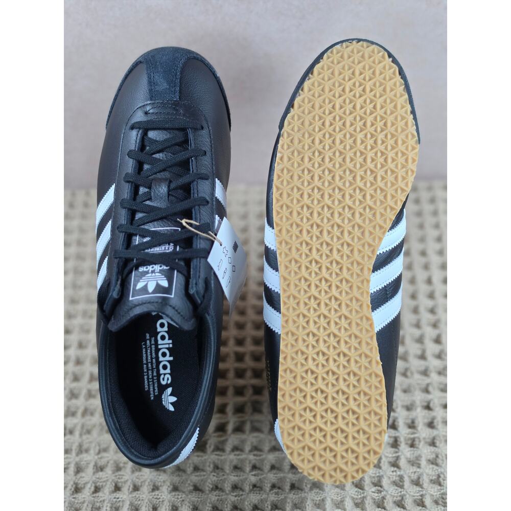 Adidas Italia 70s Men’s 10 Black White Gum – Brand New - Picture 2 of 5